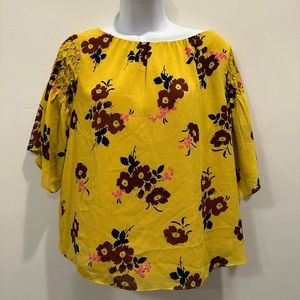 Madewell Size L Flowery shirt